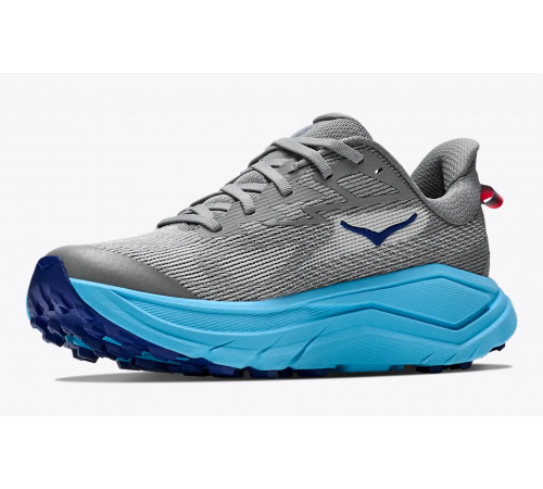 HOKA Challenger 8 Galactic Grey Soaring Blue