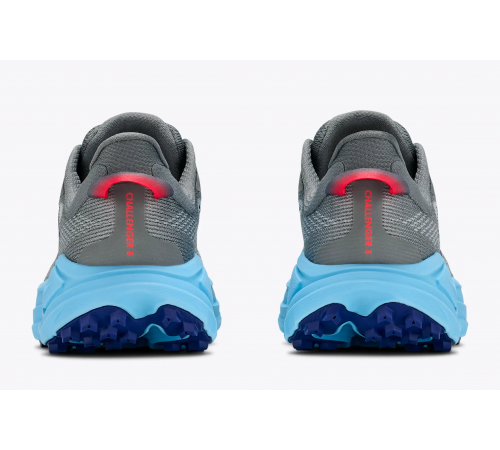 HOKA Challenger 8 Galactic Grey Soaring Blue