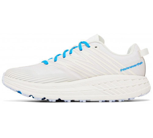 HOKA One thisisneverthat x Speedgoat 4 Marshmallow Cyan
