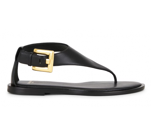 Сандалии Balmain Anthem Thong Black