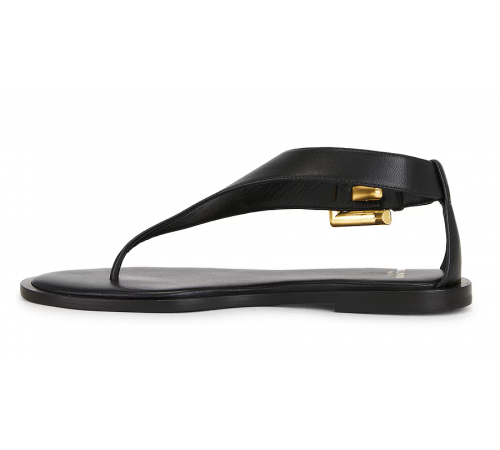 Сандалии Balmain Anthem Thong Black