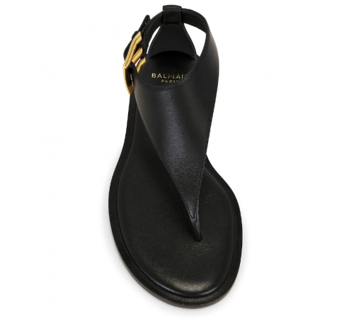 Сандалии Balmain Anthem Thong Black