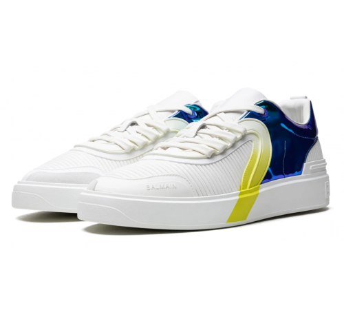 Кроссовки Balmain Trainer Low B Court Volt Blue