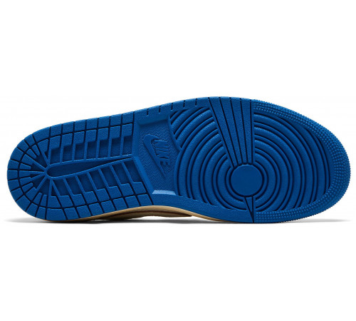 Fragment Design x Travis Scott x Air Jordan 1 Retro Low OG SP Sail Military Blue