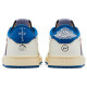 Fragment Design x Travis Scott x Air Jordan 1 Retro Low OG SP Sail Military Blue