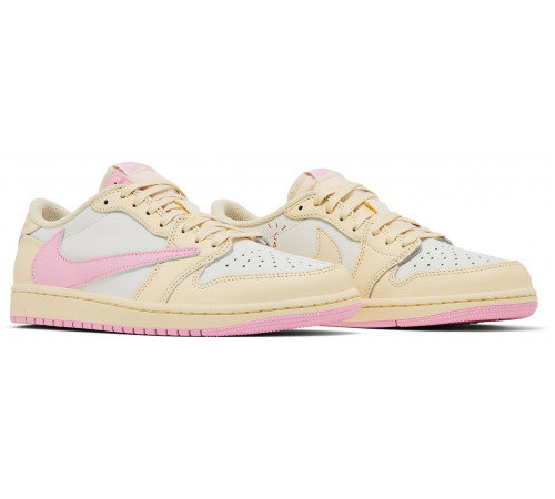 Travis Scott x Air Jordan 1 Retro Low OG Shy Pink