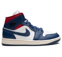 Jordan 1 Mid Blue Red
