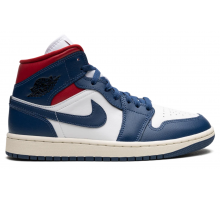 Jordan 1 Mid Blue Red