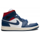 Jordan 1 Mid Blue Red