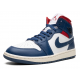 Jordan 1 Mid Blue Red