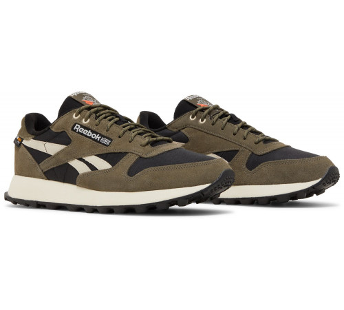 Reebok Classic Leather Black Army Green