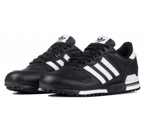 Кроссовки Adidas ZX 700 черные с белым