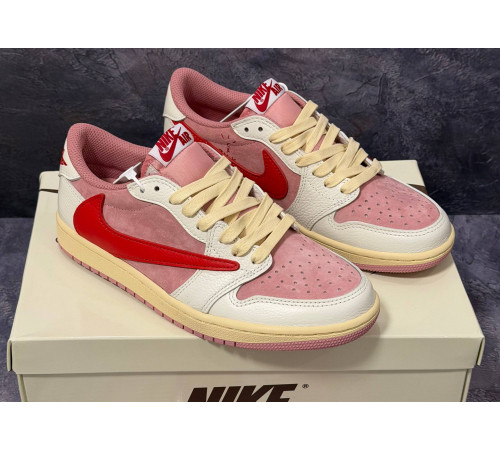 Travis Scott х Air Jordan 1 Low Pink Pack