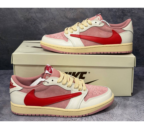 Travis Scott х Air Jordan 1 Low Pink Pack