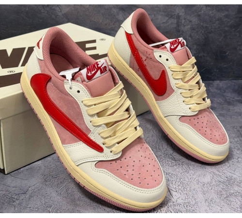 Travis Scott х Air Jordan 1 Low Pink Pack