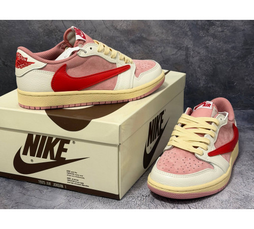 Travis Scott х Air Jordan 1 Low Pink Pack