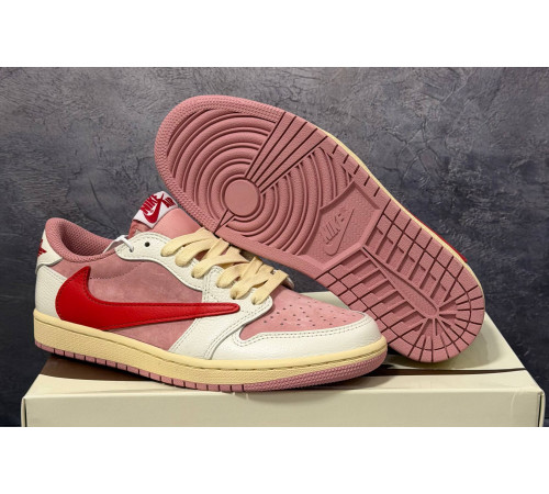 Travis Scott х Air Jordan 1 Low Pink Pack