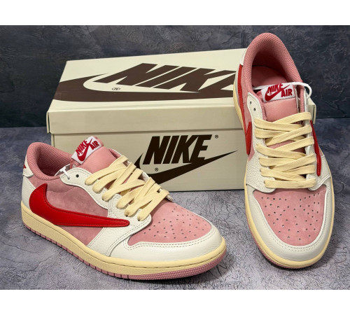 Travis Scott х Air Jordan 1 Low Pink Pack