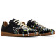 Maison Margiela Replica Low Paint Splatter Black Pollock