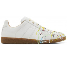 Maison Margiela Replica Low Paint Splatter Grey