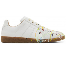 Maison Margiela Replica Low Paint Splatter Grey