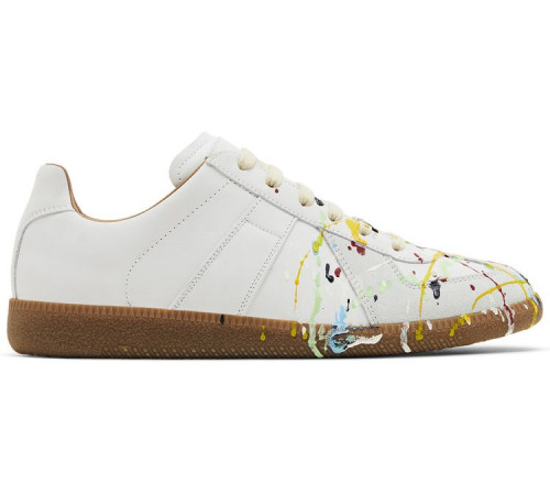 Maison Margiela Replica Low Paint Splatter Grey