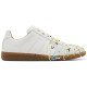 Maison Margiela Replica Low Paint Splatter Grey