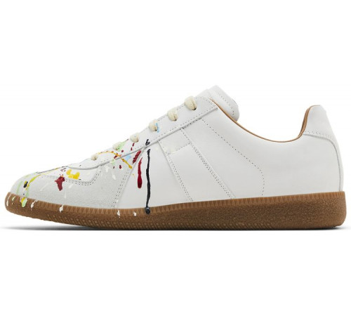 Maison Margiela Replica Low Paint Splatter Grey