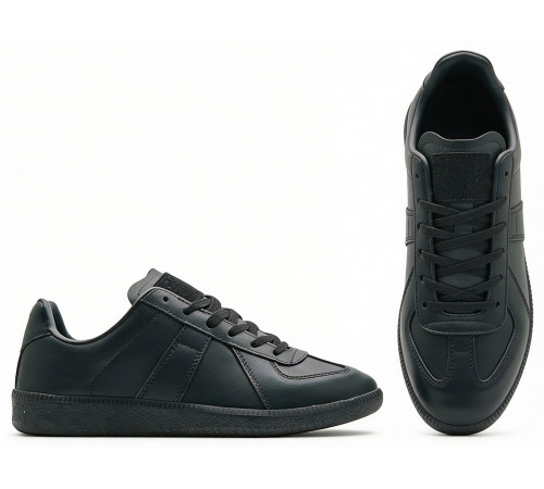 Maison Margiela Replica Low Leather Black