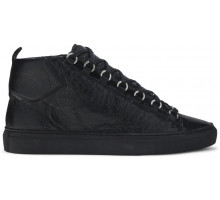 Кроссовки Balenciaga Arena High Shiny Black