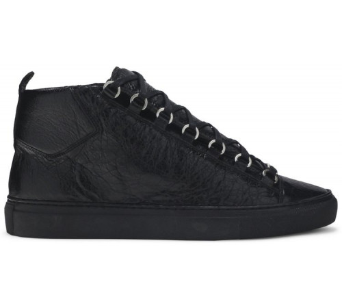 Кроссовки Balenciaga Arena High Shiny Black