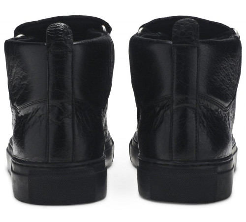 Кроссовки Balenciaga Arena High Shiny Black
