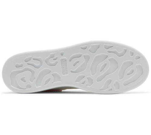 Alexander McQueen Oversized White Rose Glitter