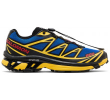 Кроссовки JJJJound x Salomon XT-6 Quest Nautical Blue Lemon