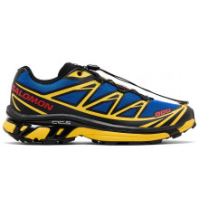 Кроссовки JJJJound x Salomon XT-6 Quest Nautical Blue Lemon