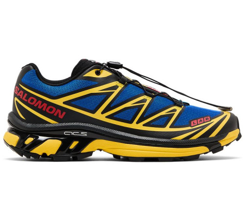 Кроссовки JJJJound x Salomon XT-6 Quest Nautical Blue Lemon