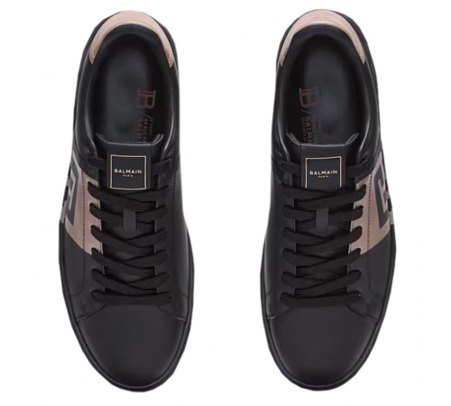 Кеды Balmain B-COURT Logo Detail Calfskin