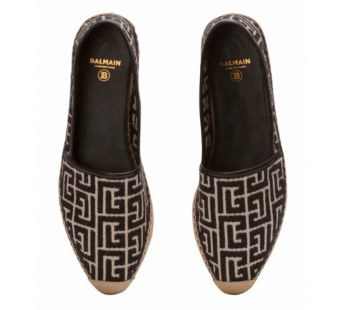Эспадрильи BALMAIN Monogram Nature женские