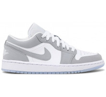 Кроссовки Nike Air Jordan 1 Low Wolf серые