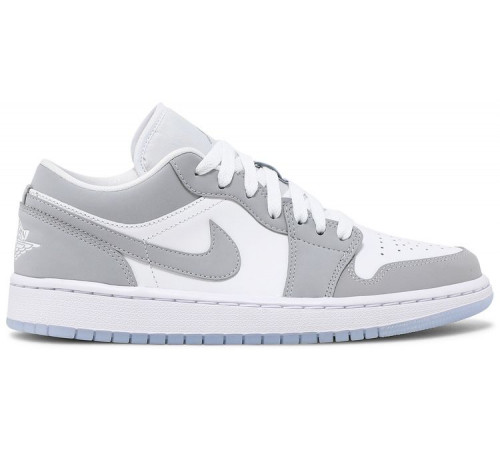Кроссовки Nike Air Jordan 1 Low Wolf серые