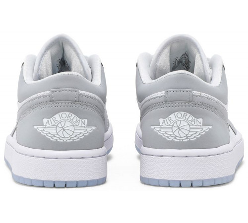 Кроссовки Nike Air Jordan 1 Low Wolf серые