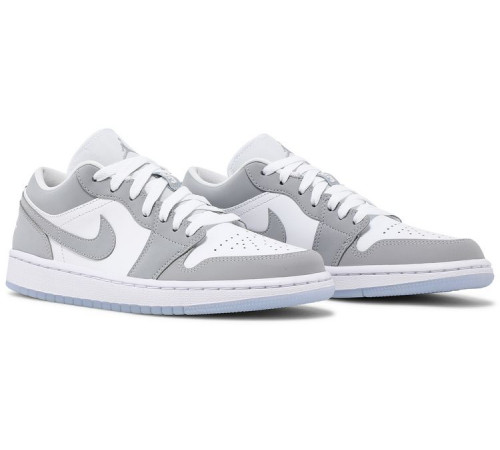 Кроссовки Nike Air Jordan 1 Low Wolf серые