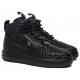 Nike Air Force 1 Duckboot черные зимние на меху