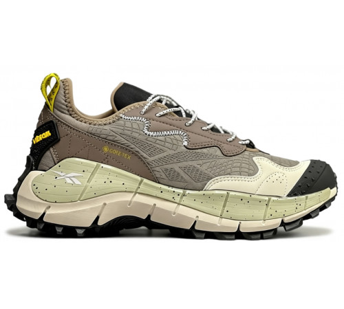 Reebok Zig Kinetica 2 Edge Gore Tex Brown Grey зима