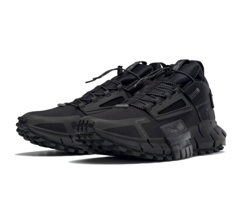 Кроссовки Reebok Zig Kinetica Edge All Black черные