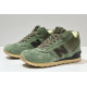 New Balance 574 Mid Green Brown с мехом