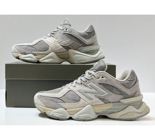 New Balance 9060 Winter Cream Grey зимние