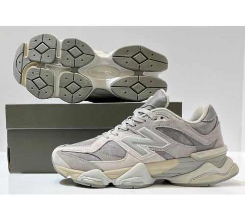 New Balance 9060 Winter Cream Grey зимние