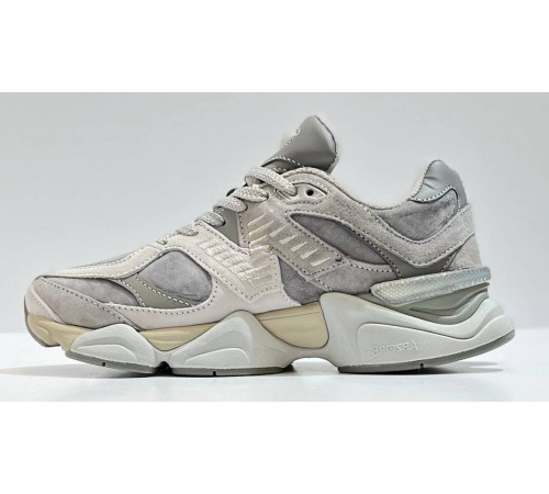 New Balance 9060 Winter Cream Grey зимние