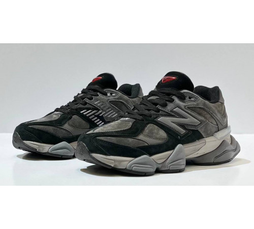 New Balance 9060 Winter Black Grey зимние